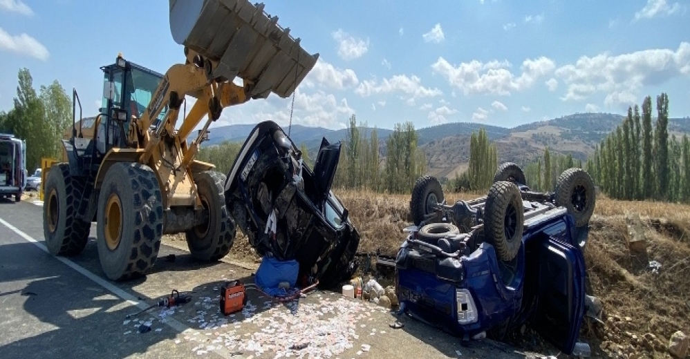 Çorum'da Kaza: 1 Ölü, 7 Yaralı