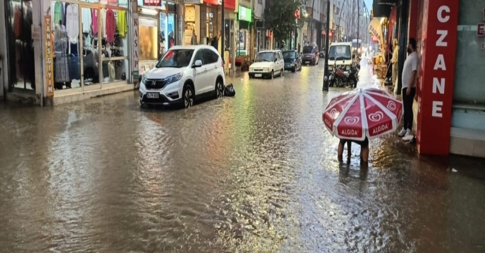 Giresun'da Sağanak Etkili Oldu