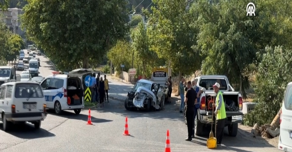 Kahramanmaraş'ta Kaza: 4 Yaralı