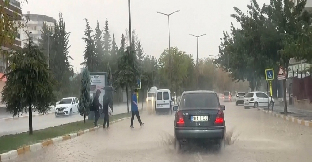 Şanlıurfa'da Sağanak Etkili Oldu