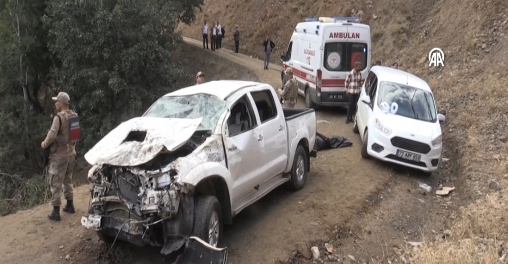 Şehit Yakınları Kaza Geçirdi: 1 Ölü, 5 Yaralı