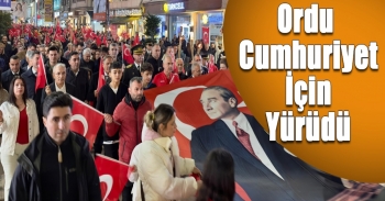 Ordu’da 101. Yıl Coşkusu