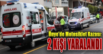 Ordu’da Motosiklet ve Yaya Çarpıştı