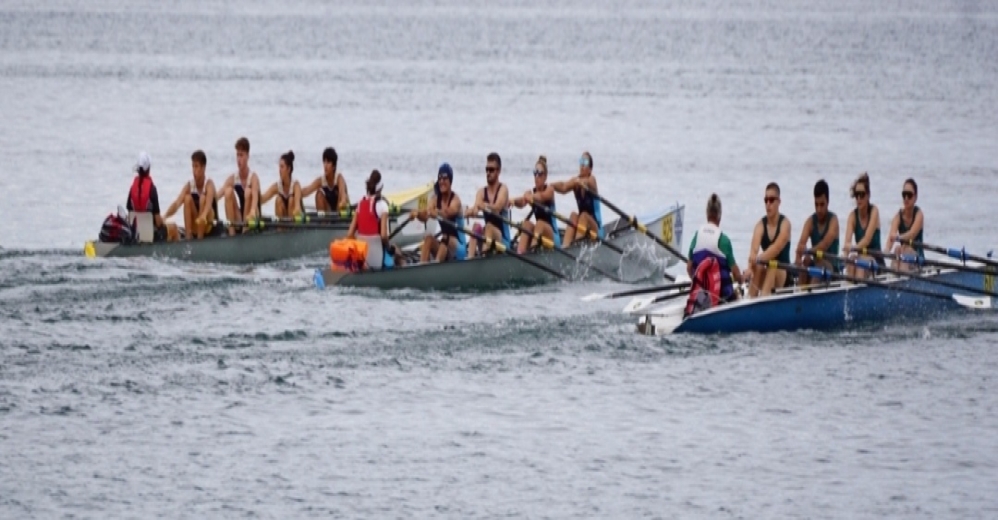 Türkiye Deniz Küreği Şampiyonası Rize'de başladı..