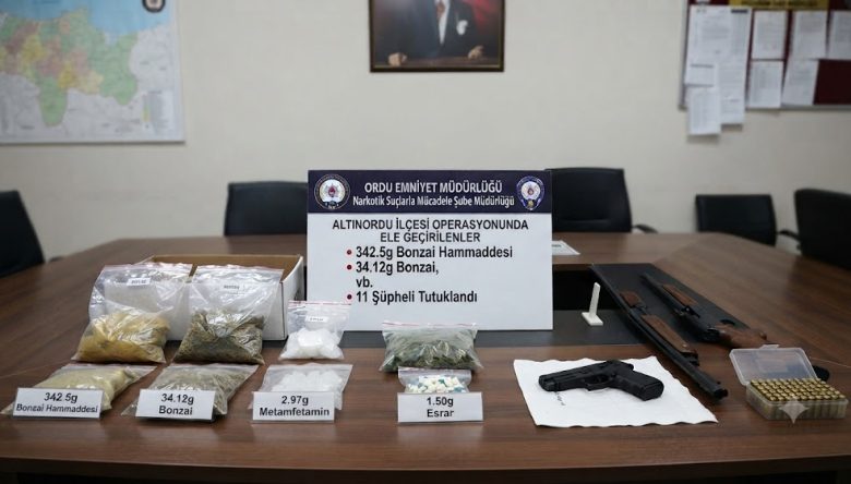 Ordu’da Narko-Operasyon: 11 Zehir Taciri Tutuklandı