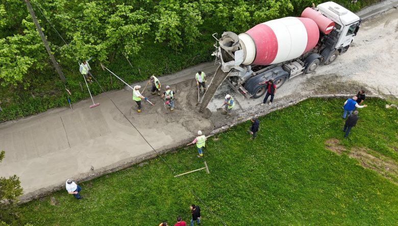 Turizm Yoluna Beton Dokunuş