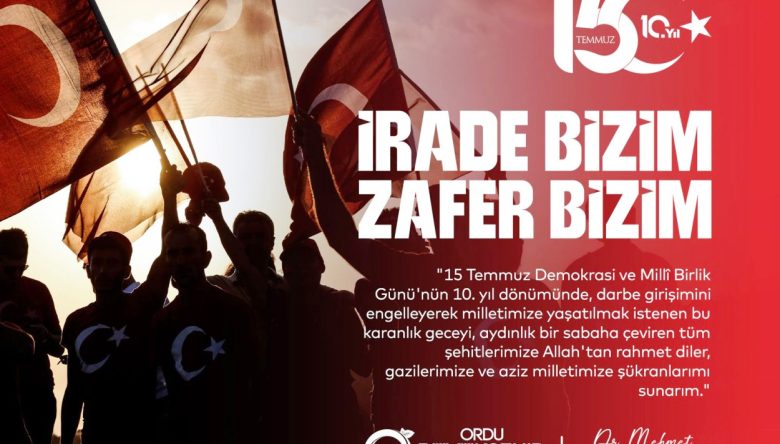 İRADE BİZİM ZAFER BİZİM