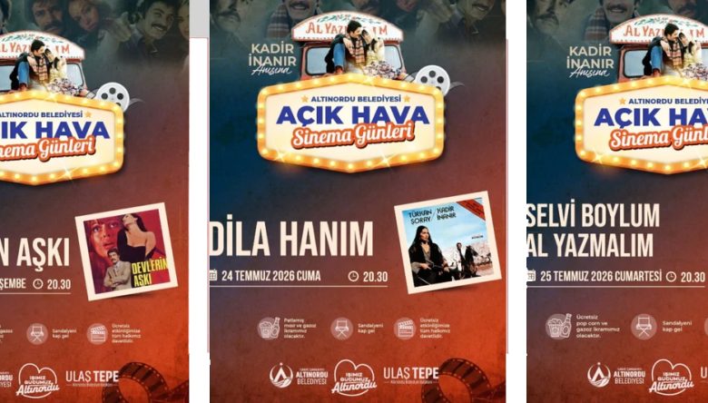 Altınordu'da Yeşilçam Geceleri