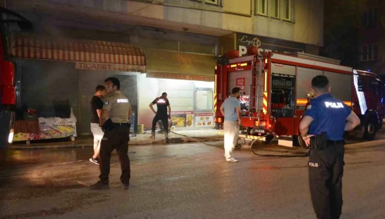 Ünye'de Ekmek Fırınında Duman Paniği