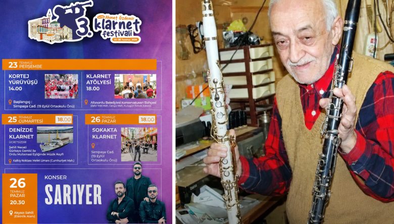 Altınordu'nda Klarnet Festivali Başlıyor
