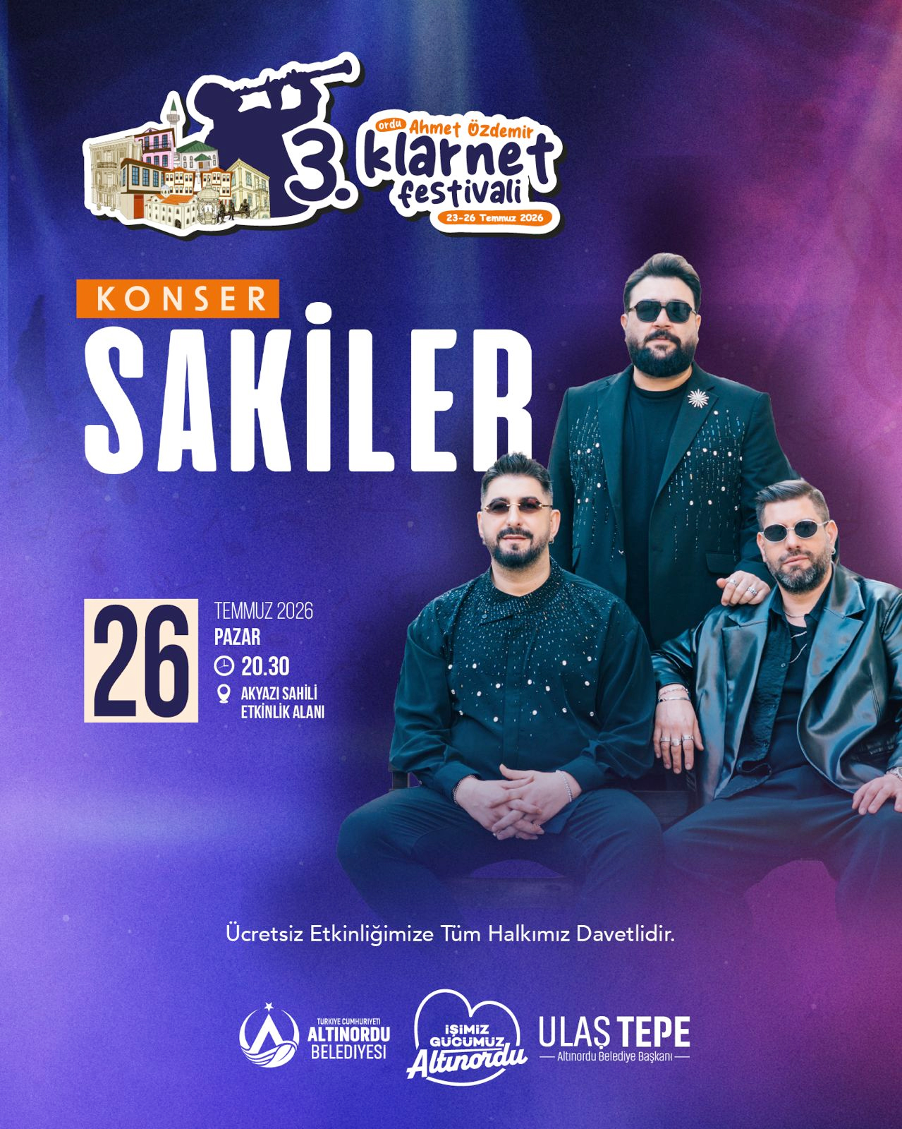 Altınordu'da Klarnet Festivali Başlıyor
