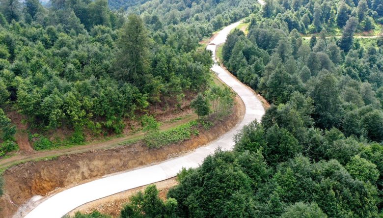 Yeşil Yol Projesi'nde Akkuş Etabı İlerliyor