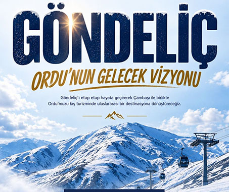 GÖNDELİÇ DAĞI’NA DEV TURİZM MERKEZİ