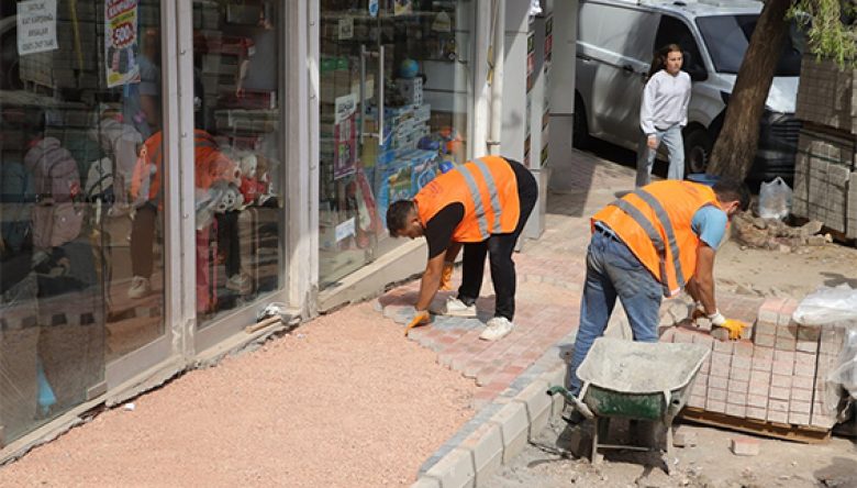 Aybastı’da Cadde ve Sokaklar Yenileniyor