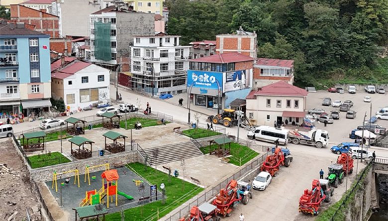GÖLKÖY’E MODERN MEYDAN KAZANDIRILDI