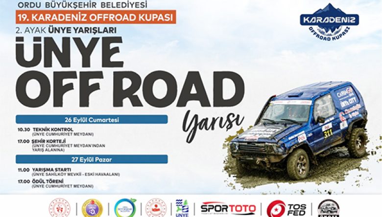 19. KARADENİZ OFFROAD KUPASI ÜNYE’DE