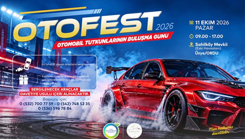 OTOMOBİL TUTKUNLARI ORDU’DA BULUŞACAK