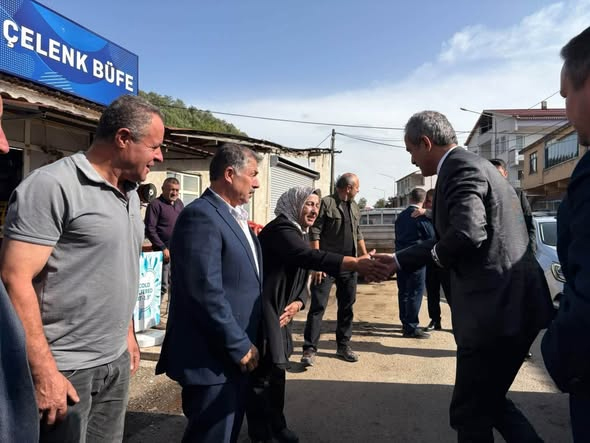 Mahmut Özer Damarlı’da Vatandaşlarla Buluştu