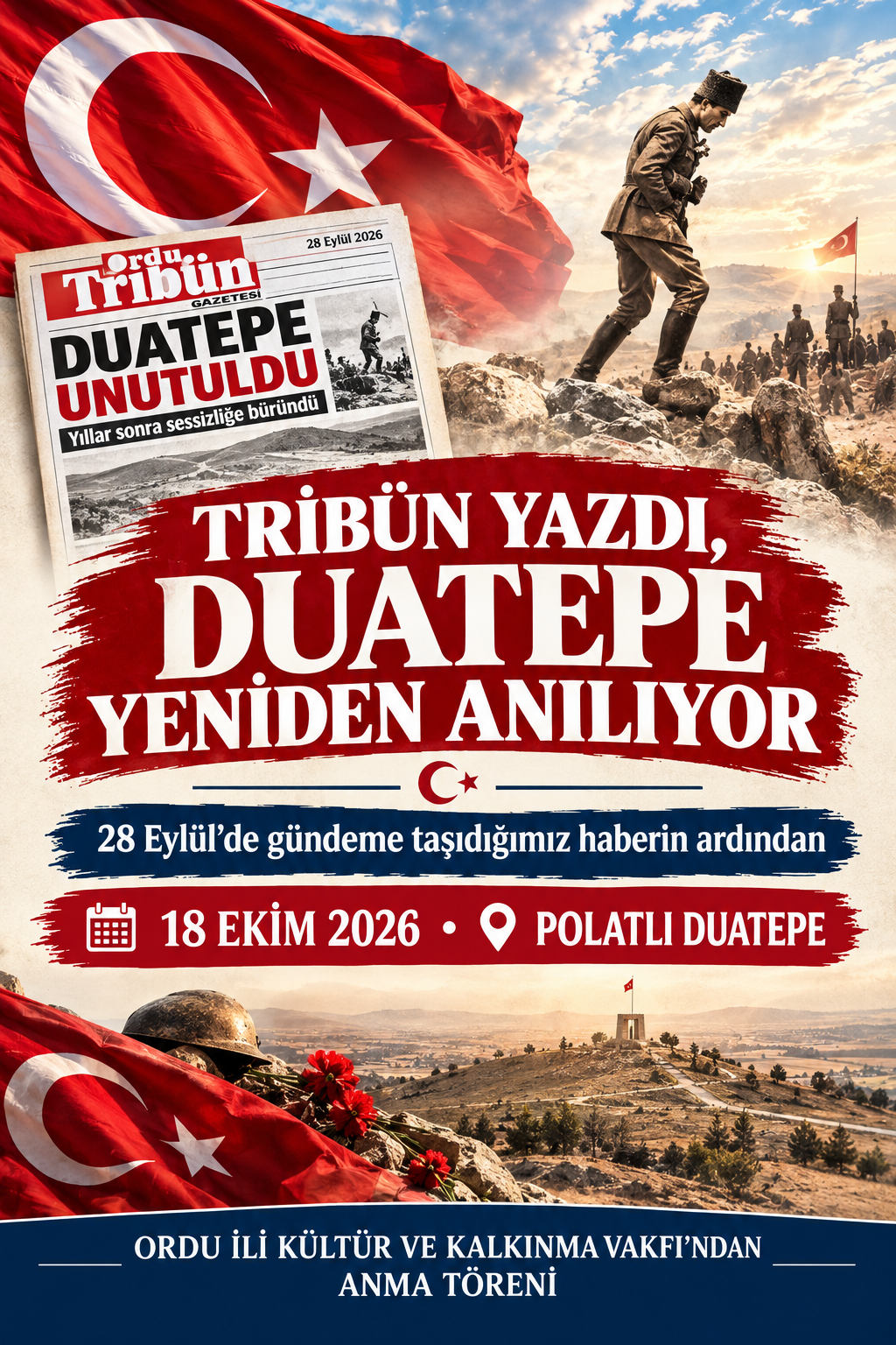Anma Töreni Düzenleniyor   